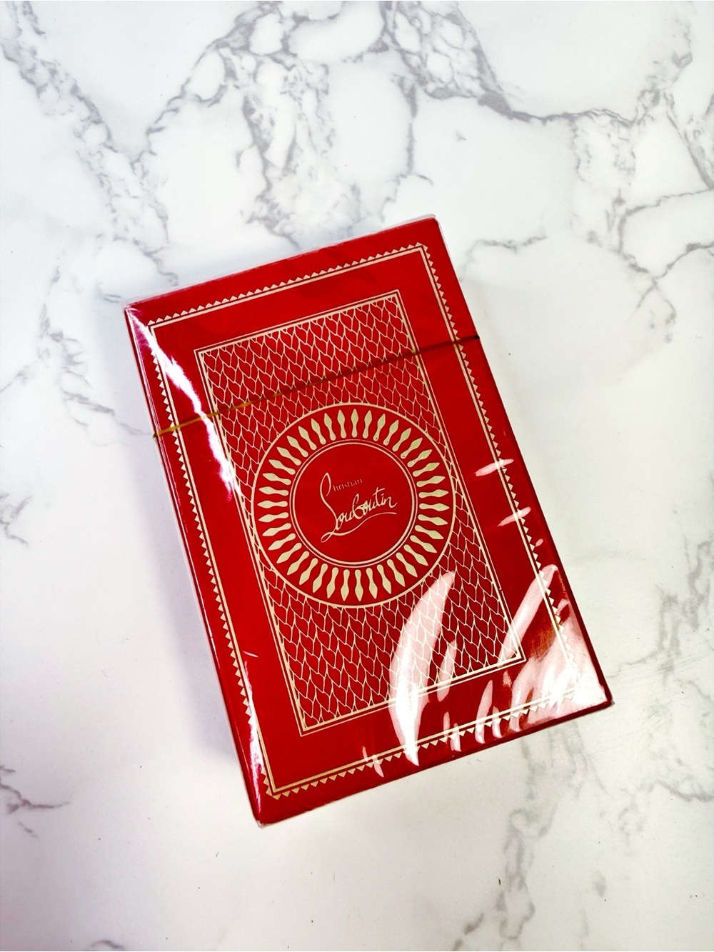 Rare Christian Louboutin Sealed New Deck of Playing Cards